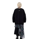 Alien Cat Midi Skirt