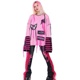 Patchwork Punk Sweater