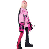 Patchwork Punk Sweater