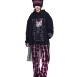 Torn Mesh Hoodie